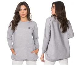 bluza-damska-kangurka-bez-kaptura-kieszen-s-m
