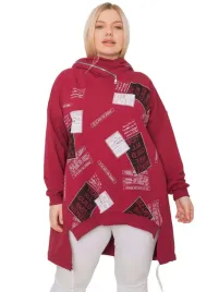 stylowa-bluza-damska-z-kapturem-plus-size-nadruk