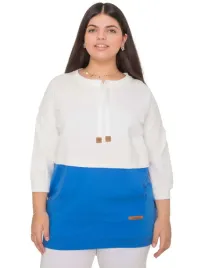 bluza-damska-wiazanie-z-kieszeniami-dresowa