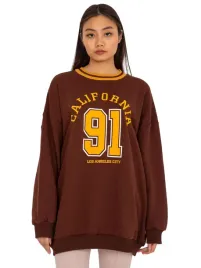 dluga-dresowa-bluza-damska-oversize-z-haftem