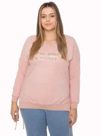 bluzka-damska-plus-size-dekolt-v-serek-nadruk