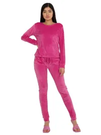 komplet-damski-welurowy-spodnie-bluza-m