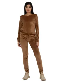 komplet-damski-welurowy-spodnie-bluza-m
