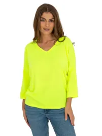 bluzka-oversize-damska-z-dekoltem-w-serek