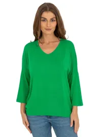 bluzka-oversize-damska-z-dekoltem-w-serek