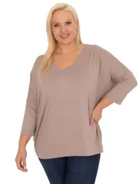 codzienna-bluzka-damska-plus-size-dekolt-w-serek