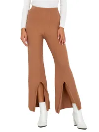 spodnie-damskie-dzianinowe-z-rozcieciem-high-waist