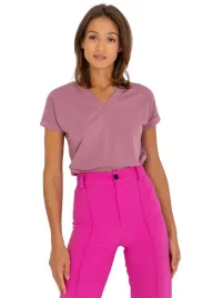 t-shirt-damski-bawelniany-z-dekoltem-w-serek-s-m