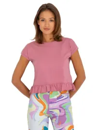t-shirt-damski-z-falbanka-okragly-dekolt-l