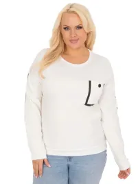 bluzka-z-kieszenia-plus-size-damska-bawelniana