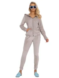 bluza-z-kapturem-spodnie-welurowe-komplet-xl