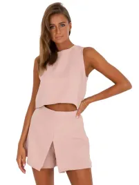 letni-elegancki-komplet-damski-top-szorty-l