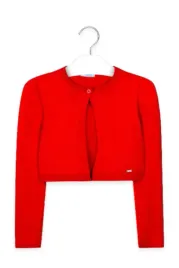 sweter-dzieciecy-mayoral-bolerko-czerwone-do-sukienki