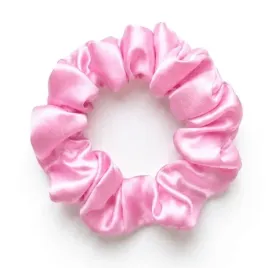 jedwabna-gumka-do-wlosow-100percent-jedwab-scrunchie-jasny-roz-mini-meravil