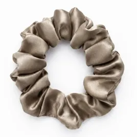 jedwabna-gumka-do-wlosow-100percent-jedwab-scrunchie-taupe-mini-meravil