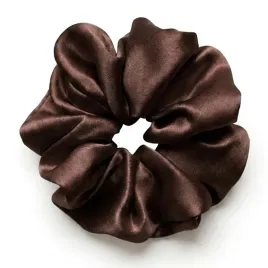 jedwabna-guma-do-wlosow-100percent-jedwab-morwowy-scrunchie-czekoladowy-braz-r-m