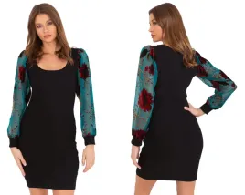sukienka-dopasowana-z-ozdobnymi-rekawami-l-xl