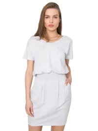 gladka-bawelniana-sukienka-damska-casual-m