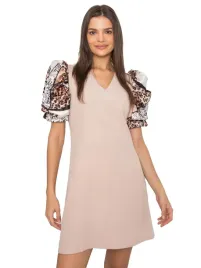 elegancka-sukienka-damska-ozdobne-rekawy-s