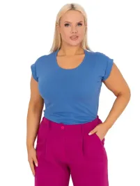 koszulka-damska-t-shirt-bawelniana-gladka-plus-size-m