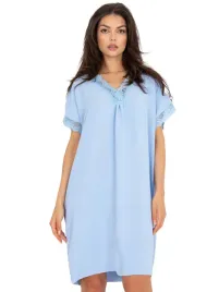 luzna-sukienka-damska-oversize-z-dekoltem-w-serek
