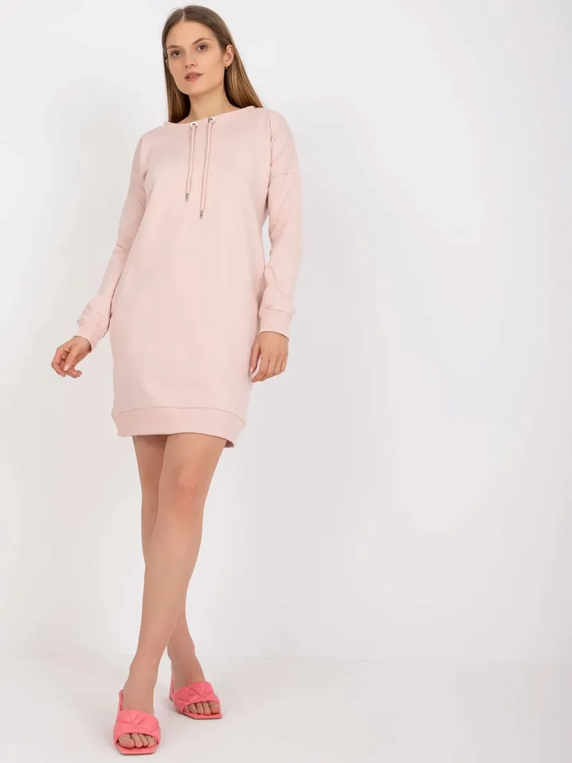 sukienka-damska-dresowa-basic-ze-sciagaczem-xl-stan-nowy