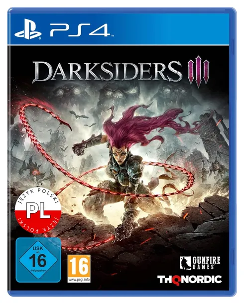 DARKSIDERS III - POLSKI DUBBING - PS4 - NOWA
