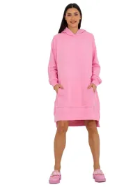 dresowa-sukienka-damska-basic-oversize-z-kapturem