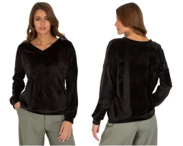 welurowa-bluza-damska-z-dekoltem-w-serek