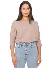 modna-luzna-bluzka-damska-z-rekawem-3-4-l-xl