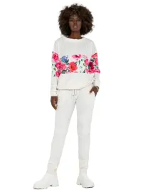 dres-welurowy-damski-komplet-spodnie-bluza-xl