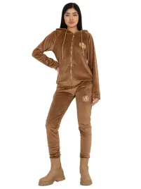 rozpinana-bluza-damska-spodnie-komplet-welurowy