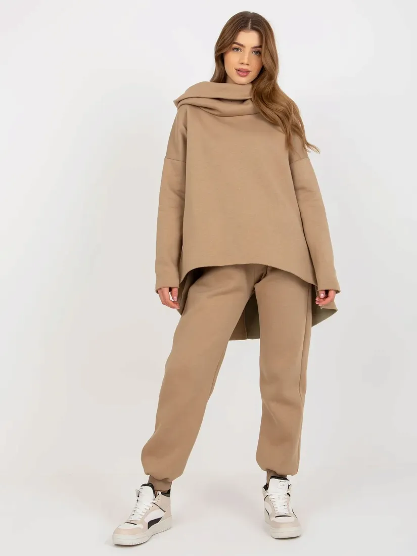 spodnie-dresowe-damskie-bluza-basic-komplet-stan-nowy