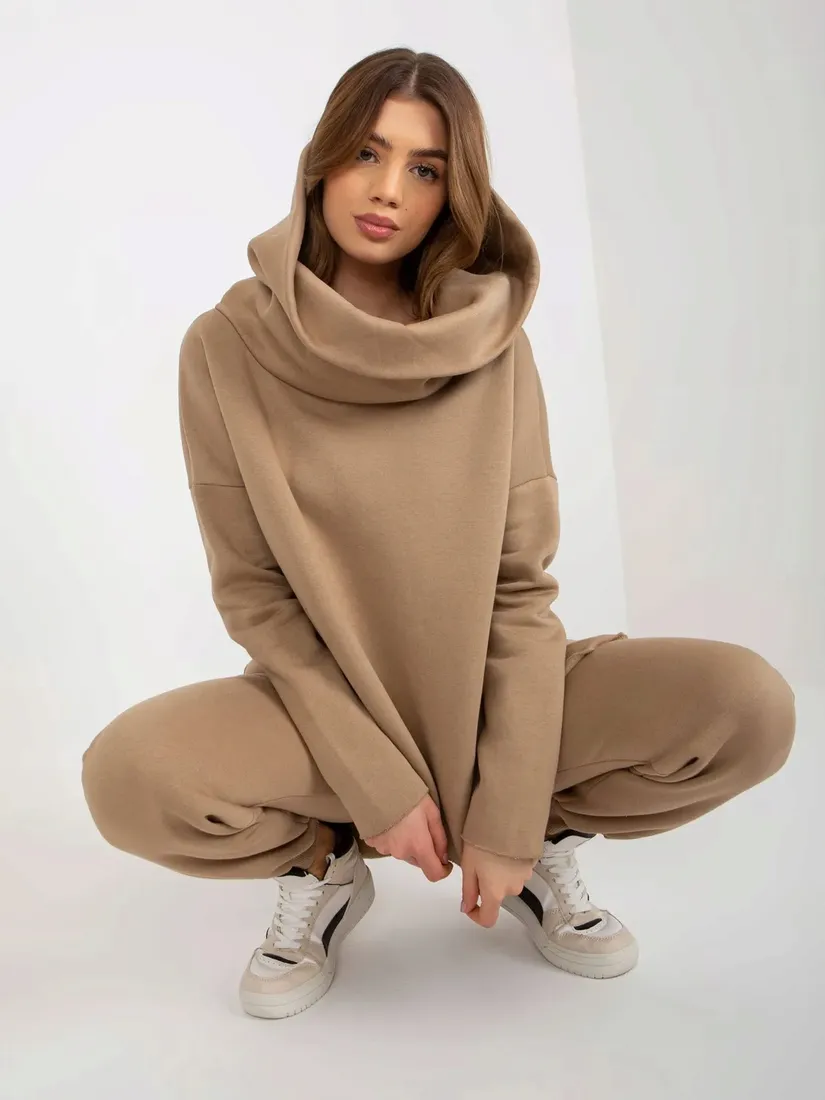 spodnie-dresowe-damskie-bluza-basic-komplet-stan-nowy