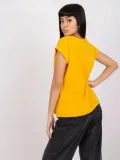 damski-t-shirt-basic-z-dekoltem-w-serek-top-kolor-pomaranczowy
