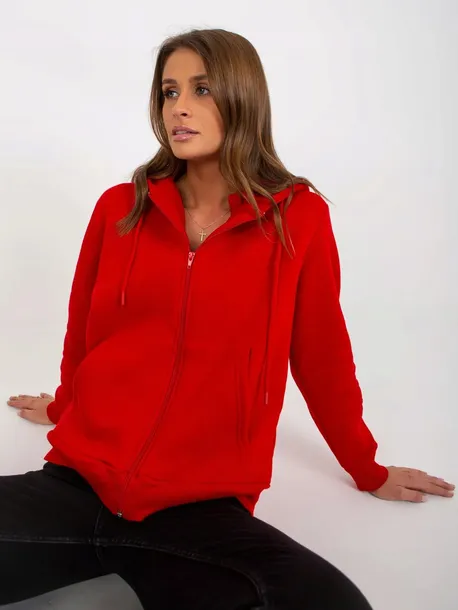 bluza-damska-dresowa-z-kapturem-basic-s-m-kolor-czerwony