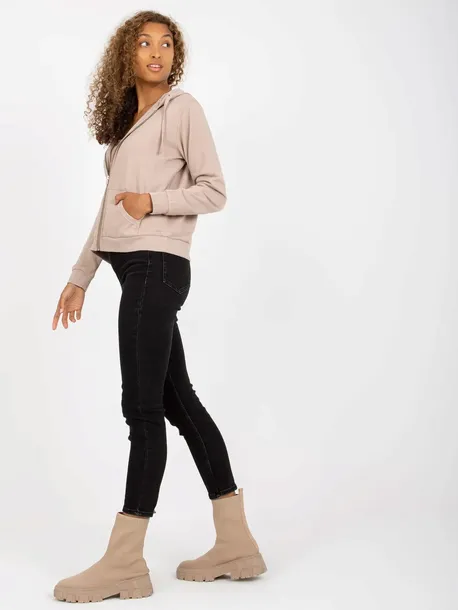 bluza-damska-basic-rozpinana-z-kapturem-s-kolor-bezowy