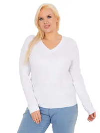 gladka-bluzka-damska-plus-size-dopasowana-z-dekoltem-v