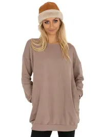 dluga-bluza-damska-wygodna-gladka-z-kieszeniami