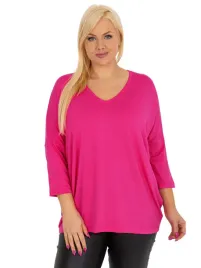 codzienna-bluzka-damska-plus-size-dekolt-w-serek