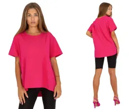 koszulka-damska-t-shirt-gladki-oversize-s-m