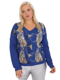 bluzka-plus-size-damska-z-blyszczacym-nadrukiem-w-serek