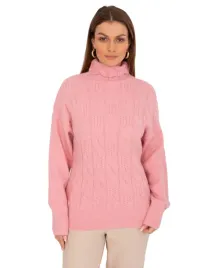klasyczny-sweter-damski-w-warkoczowy-splot-golf