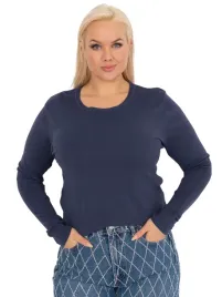 gladki-klasyczny-dzianinowy-sweter-plus-size-damski