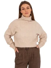klasyczny-sweter-damski-w-warkoczowy-splot-golf