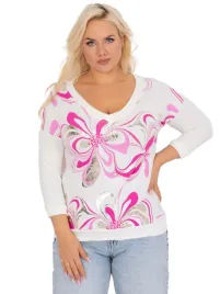 bluzka-damska-plus-size-z-blyszczacym-nadrukiem-w-serek