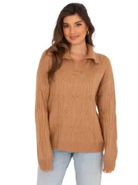cieply-stylowy-sweter-damski-z-warkoczami-kolnierzyk