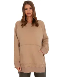 dluga-bluza-ocieplana-damska-dresowa-z-rozcieciami