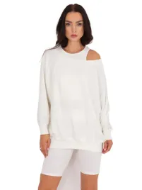 bluza-damska-top-prazkowany-szorty-spodenki-komplet