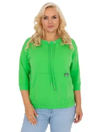 bluzka-plus-size-kobieca-z-kieszenia-sciagacz-na-dole